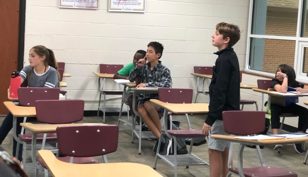 Students in EMF Class 1
